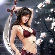 Схема вышивки «Красивые арты разных художников»