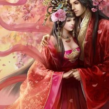 Схема вышивки «Красивые арты разных художников»