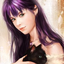 Схема вышивки «Красивые арты разных художников»