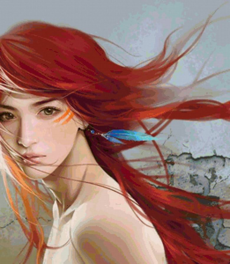 Красивые арты разных художников - люди, парень - предпросмотр