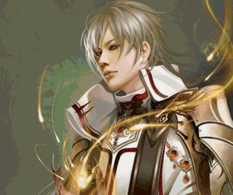 Красивые арты разных художников - магия, фэнтези, парень, люди - предпросмотр