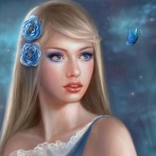 Схема вышивки «Красивые арты разных художников»