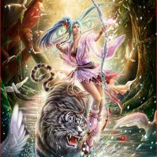 Схема вышивки «Красивые арты разных художников»