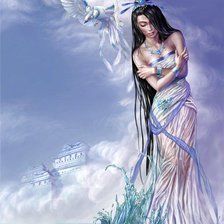 Схема вышивки «Красивые арты разных художников»