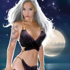 Схема вышивки «Красивые арты разных художников»