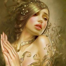 Схема вышивки «Красивые арты разных художников»