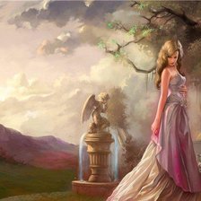 Схема вышивки «Красивые арты разных художников»