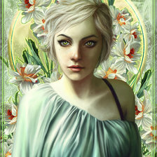 Схема вышивки «Красивые арты разных художников»