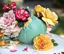 Схема вышивки «Розы»