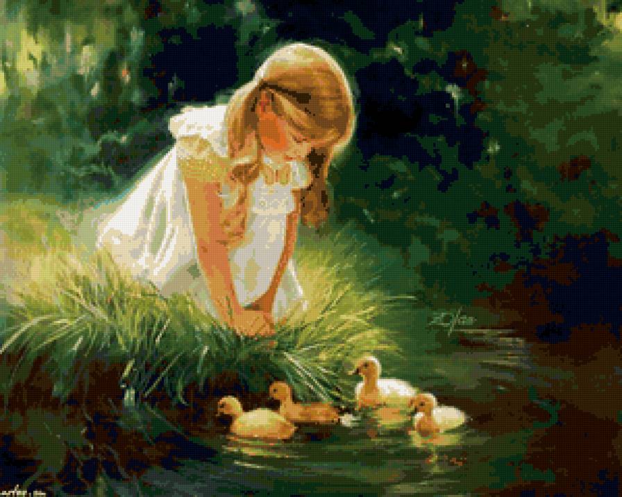 У пруда - предпросмотр