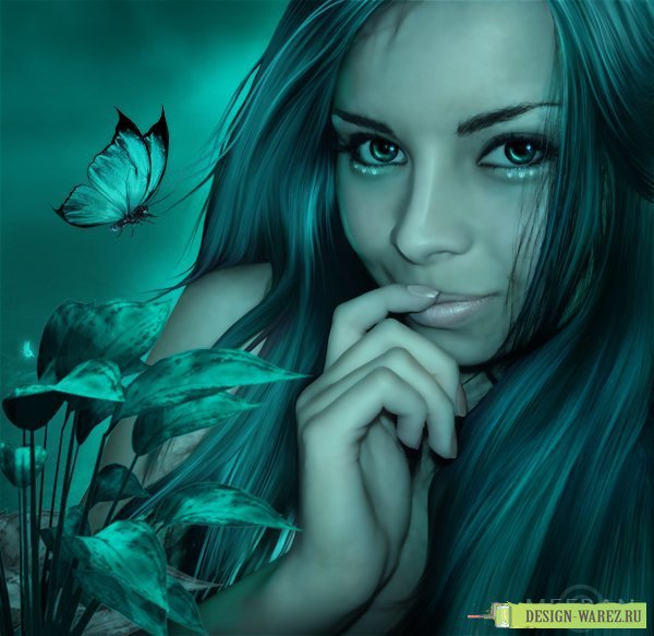 Девушка - женская красота, ангел, девушка - оригинал