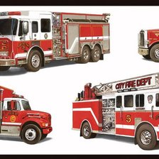 Схема вышивки «Автомобили»