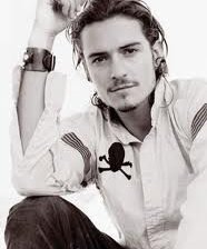 Схема вышивки «Орландо Блум»