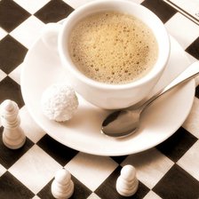 Схема вышивки «Серия "Кухня" Чашка кофе»