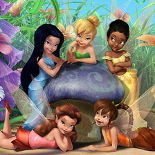 Схема вышивки «маленькие феи»