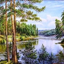 Схема вышивки «Красота природы»