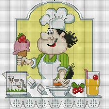 Схема вышивки «вышивка для кухни»