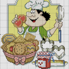 Схема вышивки «вышивка для кухни»