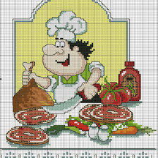 Схема вышивки «вышивка для кухни»