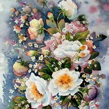 цветы в вазе