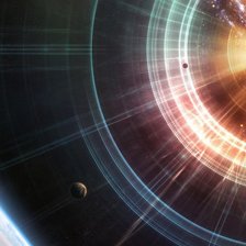 Схема вышивки «Серия "Планета"»