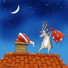 Схема вышивки «новый год»