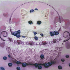 Схема вышивки «Blueberry Корзина»