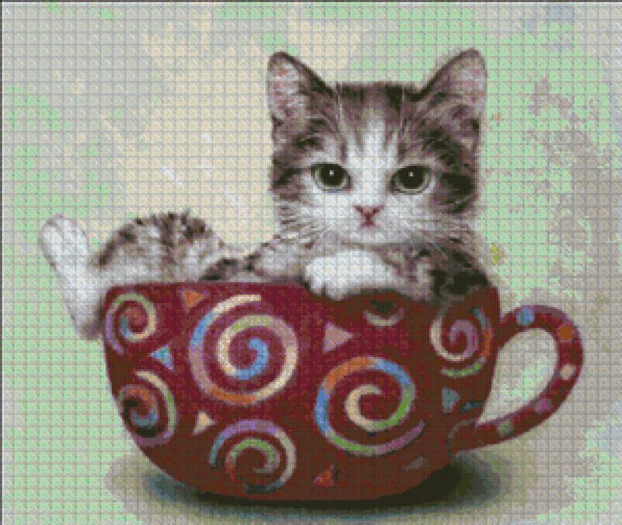 Кубок Kitty - кошка - предпросмотр