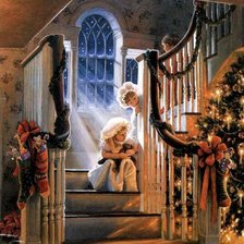 Схема вышивки «ожидание чуда»