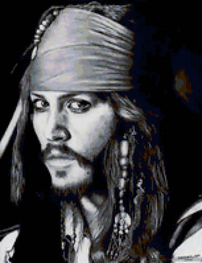 Капитан Джек Воробей - пираты карибского моря - предпросмотр