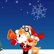 Схема вышивки «санта клаус»