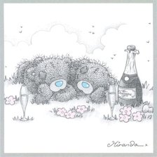 Схема вышивки «Серия "Мишка Тедди" Любовь»