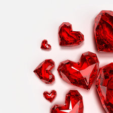 Схема вышивки «Сердечки»