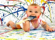 Схема вышивки «карапуз»