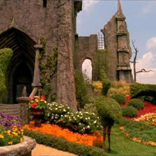 Схема вышивки «Замок»