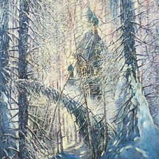 Схема вышивки «Пустынь»