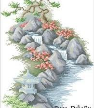 Схема вышивки «Ручей»