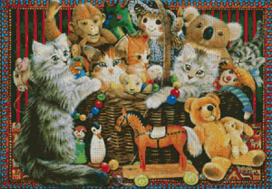 Кошки в Toy Box - кошка - предпросмотр