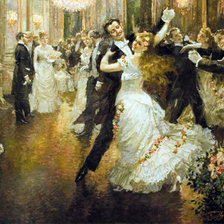 Схема вышивки «Бал»