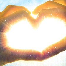 Схема вышивки «сердца»