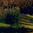 Предпросмотр схемы вышивки «озеро» (№134503)