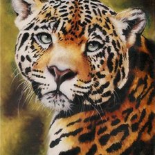 Схема вышивки «Серия "Большие кошки"»