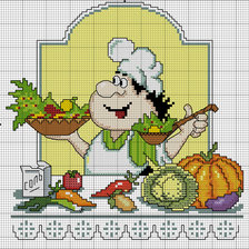 Схема вышивки «вышивка для кухни»