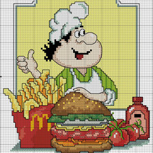 Схема вышивки «вышивка для кухни»