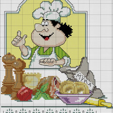 Схема вышивки «вышивка для кухни»