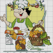 Схема вышивки «вышивка для кухни»