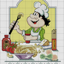 Схема вышивки «вышивка для кухни»