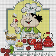 Схема вышивки «вышивка для кухни»