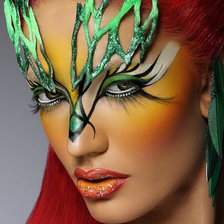 Схема вышивки «Девушка»