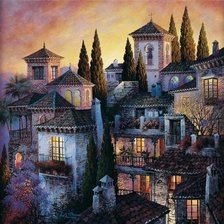 Схема вышивки «Южная ночь»